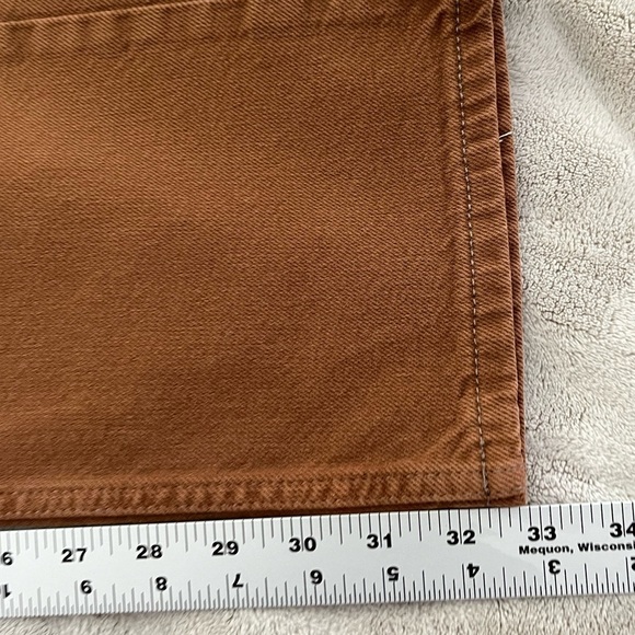 We The Free Shelby Low-Rise Boyfriend Jeans Relaxed Fit Size 24 Chocolate New - Picture 16 of 16